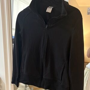 Athletic Works Black Women's Zip-Up Jacket